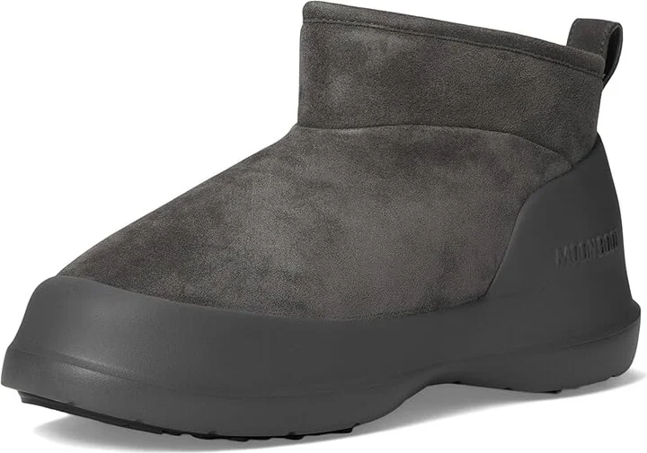 MOON BOOT Luna Low Boot Suede Boots Cognac : EU 38 (US Men's 6 - Women's 7) Medium, Rubber/Suede - Image 11