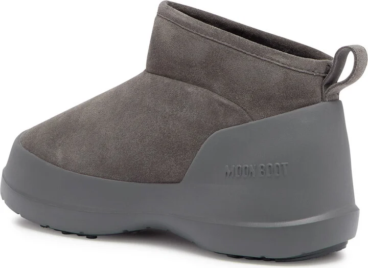 Moon Boot Luna Low-suede Ankle Boots Tan/brown UK6 - Image 6