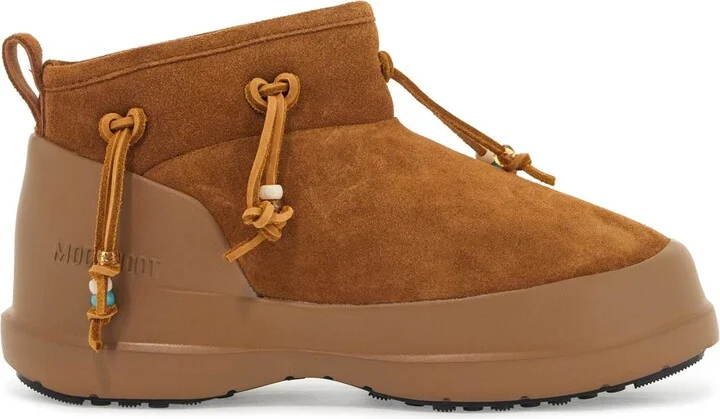 MOON BOOT luna low suede beaded