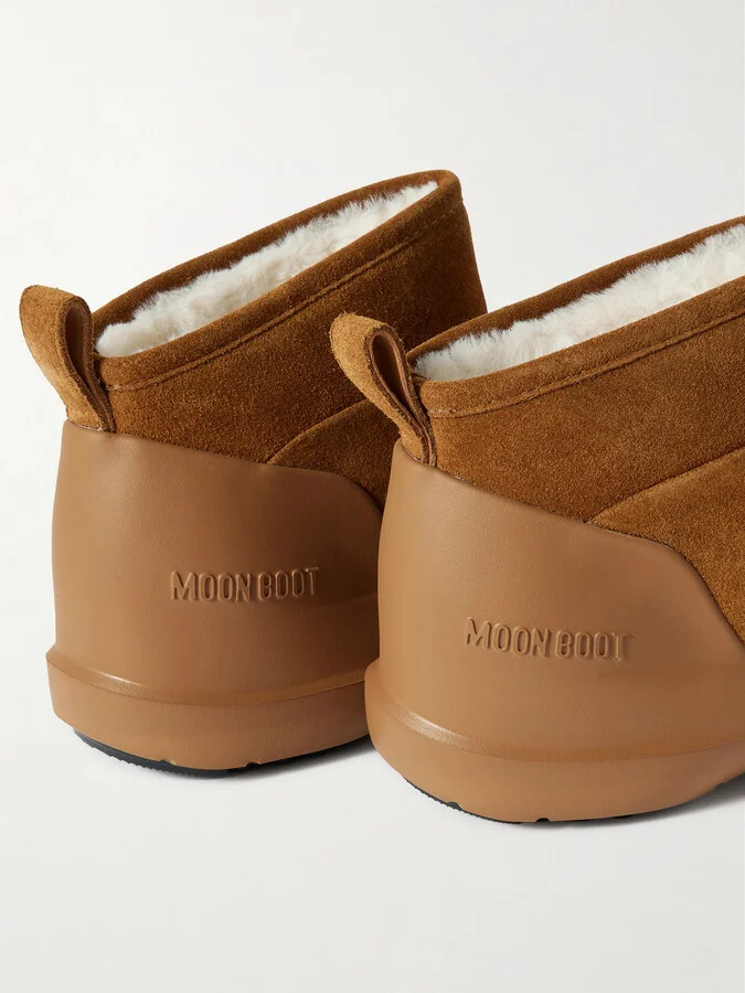Moon Boot - Luna Low Suede Boots - Brown - Image 4