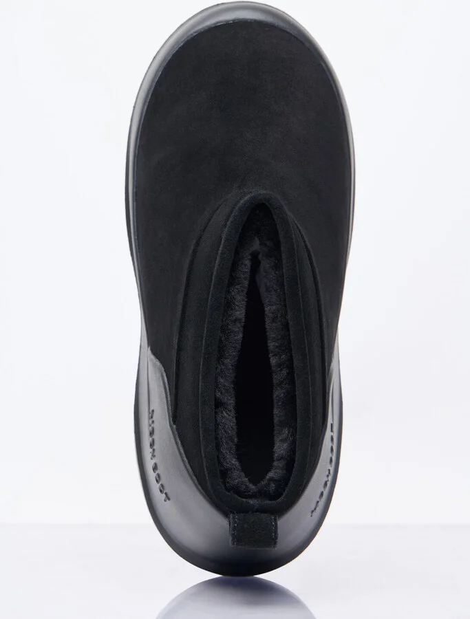 Moon Boot Luna Low Suede Boots - Woman Boots Black Eu - 41 - Image 7