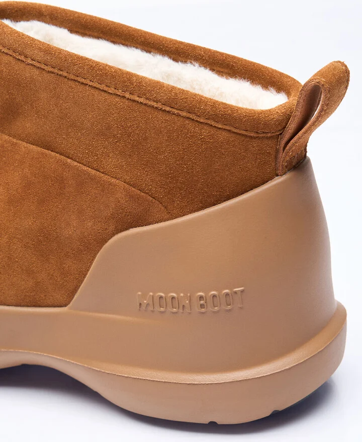 Moon Boot Luna Low Suede Boots - Woman Boots Brown Eu - 40 - Image 5
