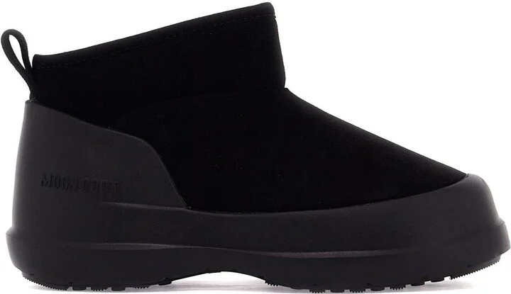 MOON BOOT luna low suede leather ankle