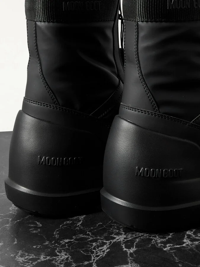 Moon Boot - Luna Shell Snow Boots - Black - Image 4