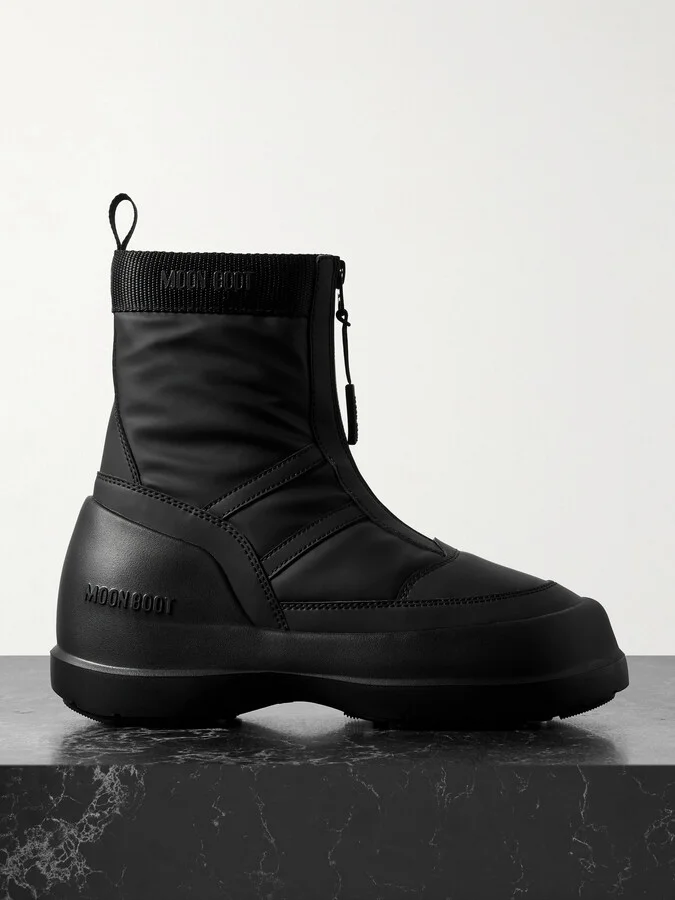 Moon Boot - Luna Shell Snow Boots - Black