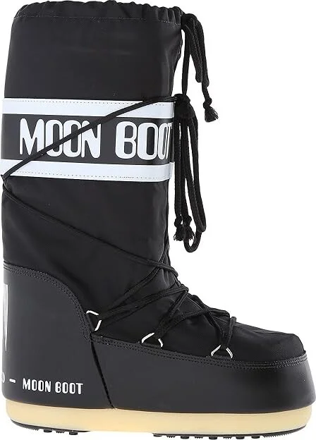MOON BOOT Moon Boot(r) Nylon Cold Weather Boots Black : EU 45-47 (US Men's 11.5-13 - Women's 12.5-14) Medium - Image 6