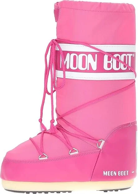 MOON BOOT Moon Boot(r) Nylon Cold Weather Boots Bouganvilla : EU 45-47 (US Men's 11.5-13 - Women's 12.5-14) Medium - Image 7
