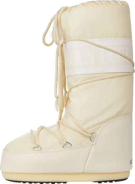 MOON BOOT Moon Boot(r) Nylon Cold Weather Boots Cream : EU 45-47 (US Men's 11.5-13 - Women's 12.5-14) Medium - Image 6