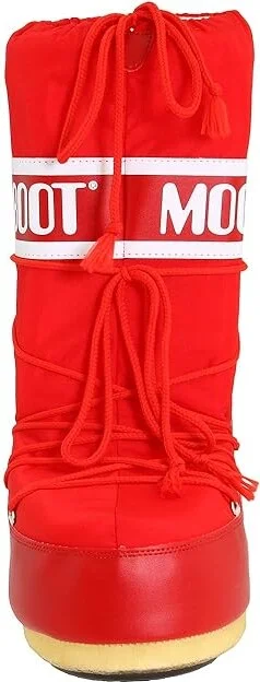 MOON BOOT Moon Boot(r) Nylon Cold Weather Boots Red : EU 35-38 (US Men's 3.5-6 - US Women's 4.5-7) Medium - Image 6