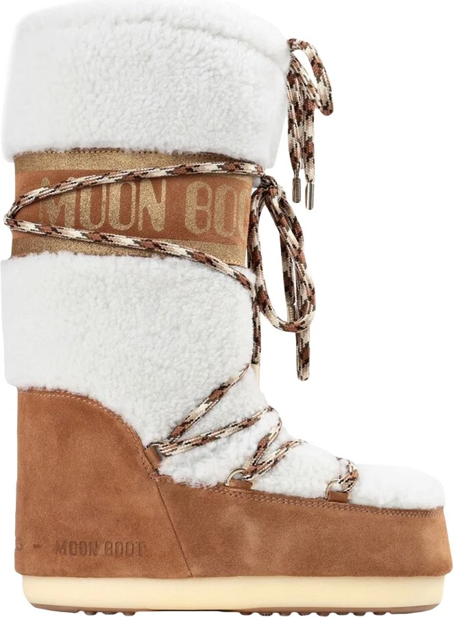Moon Boot Moon Boot Shearling Woman Boot - Image 3