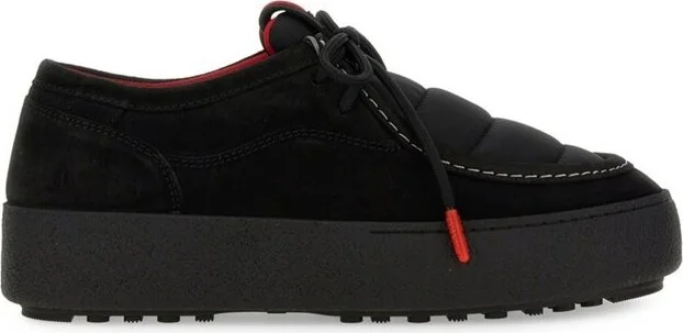 Moon Boot Mtrack Wallaby Panelled Lace-Up Boots