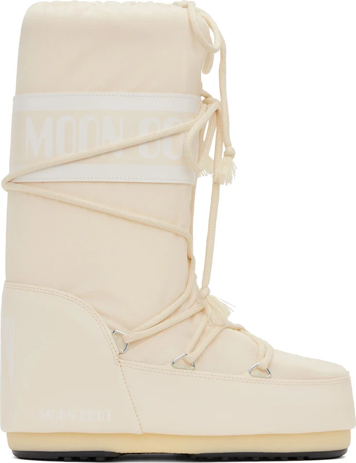 Moon Boot Off-White Icon Nylon Boots