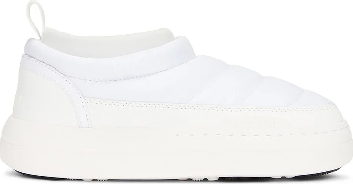 MOON BOOT Park Soft Nylon Boot in White