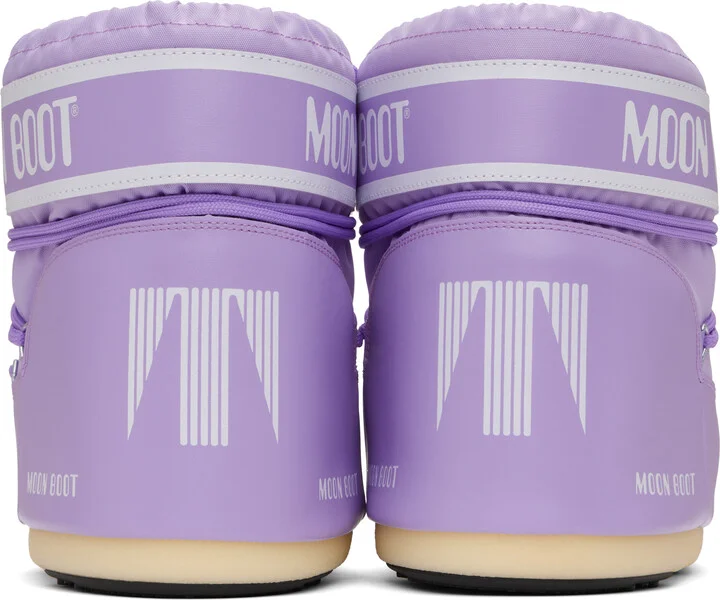 Moon Boot Purple Icon Low Nylon Boots - Image 2