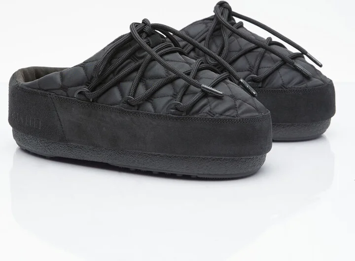 Moon Boot Quilted Mules - Woman Mules Black Eu - 39 - 40 - Image 3