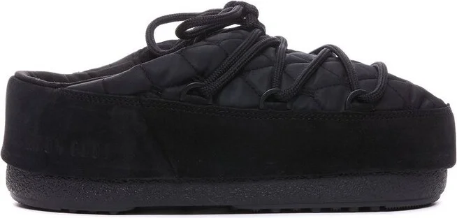 Moon Boot Quilted Slip-On Mules