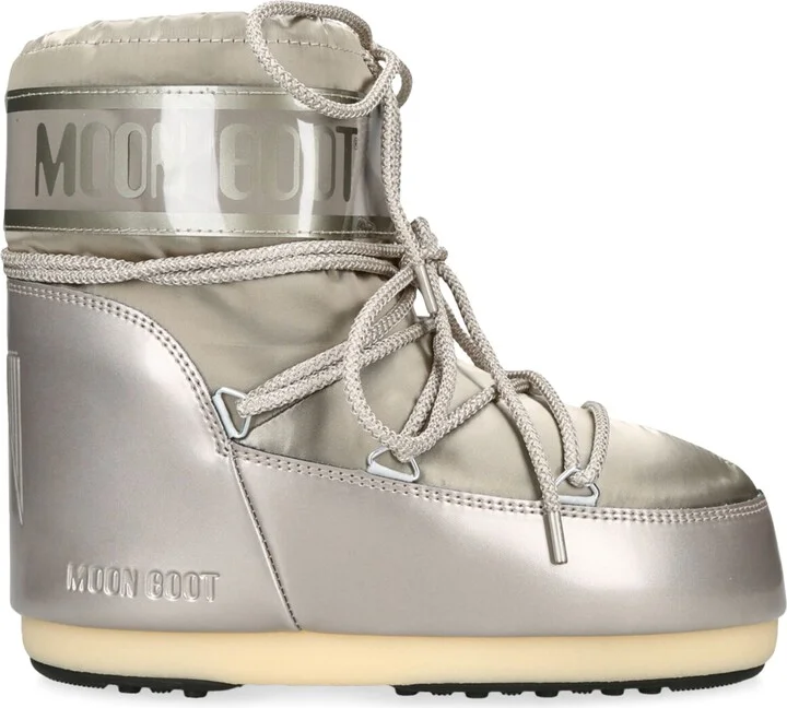 Moon Boot Satin Icon Low Glance Ankle Boots
