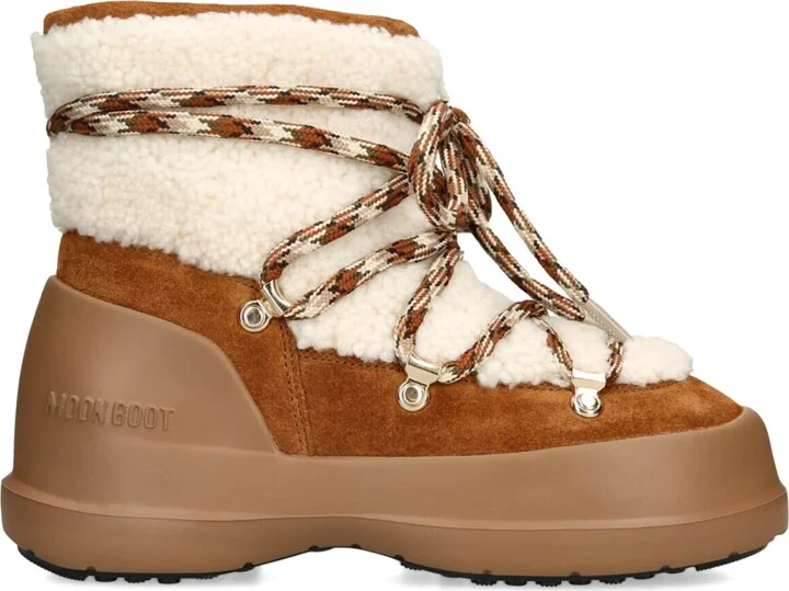 Moon Boot Shearling Luna Boots