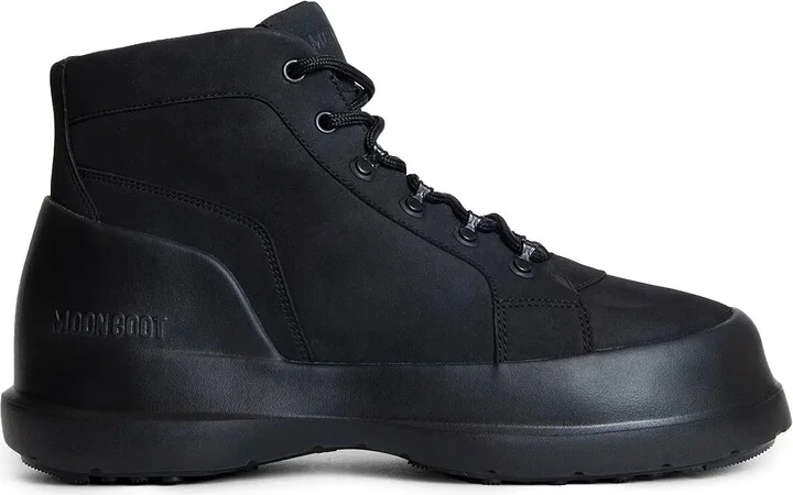 Moon Boot Stivali Neri Uomo