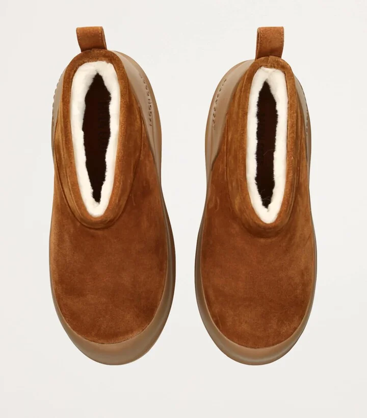 Moon Boot Suede Luna Low Boots - Image 4