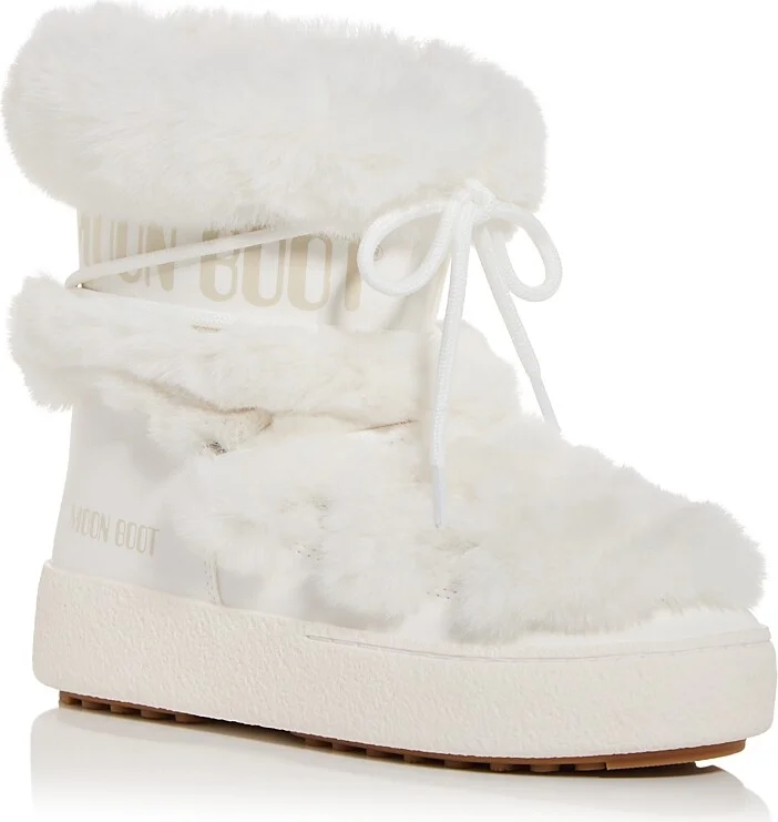 Moon Boot Women's LTrack Faux Fur Cold Weather Boots