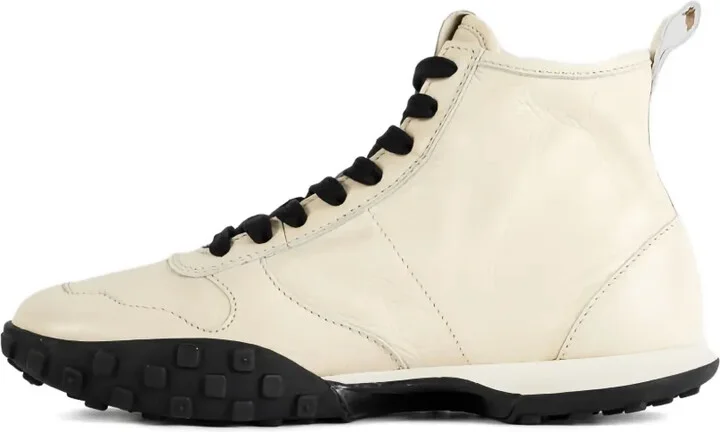 Moon high-top leather sneakers - Image 4