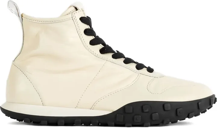 Moon high-top leather sneakers