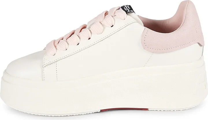 Moon Two-Tone Leather Sneakers - Image 4