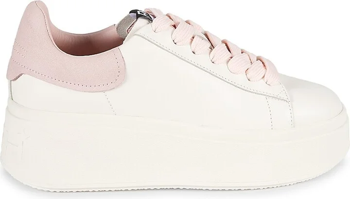 Moon Two-Tone Leather Sneakers