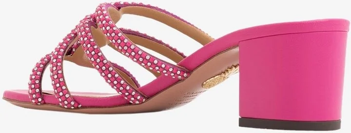 Moondust 50 Crystal Embellished Sandals - Image 2