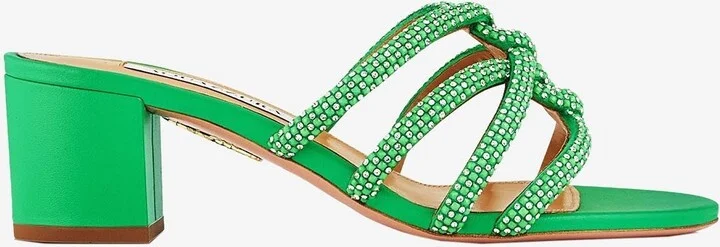 Moondust 50 Crystal Embellished Sandals