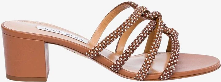Moondust 50 Crystal Embellished Sandals
