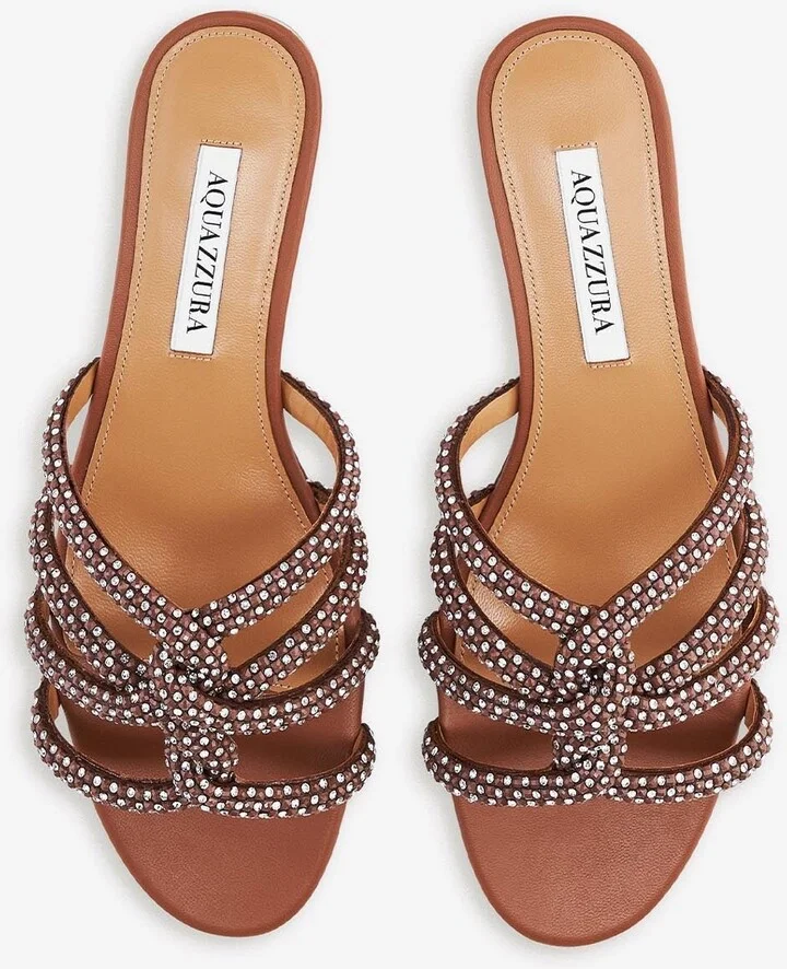 Moondust Crystal Embellished Flats - Image 2
