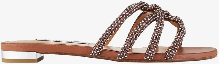 Moondust Crystal Embellished Flats