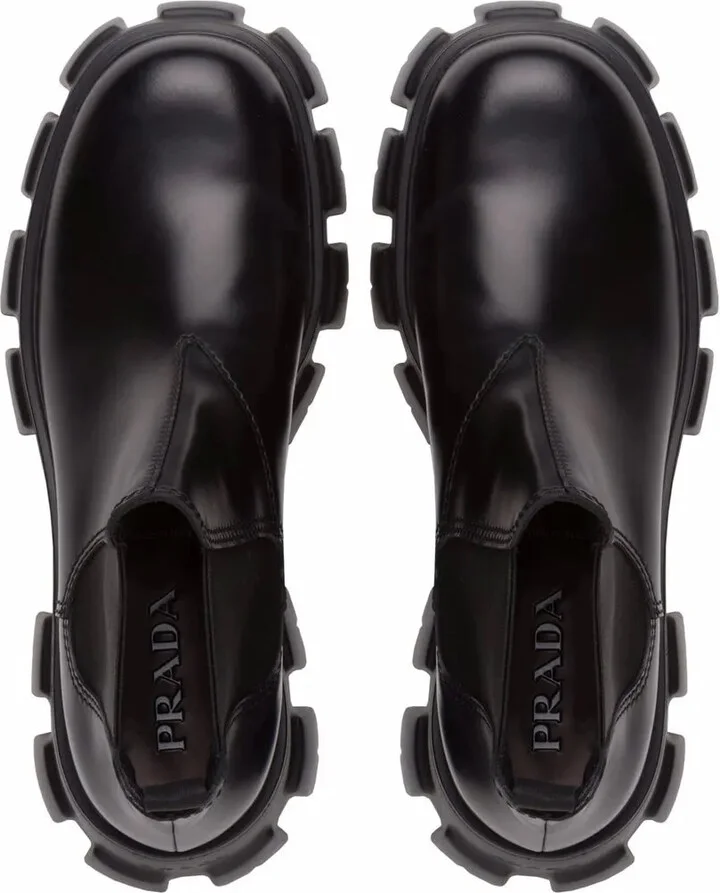 Moonlith brushed leather Chelsea boots - Image 4