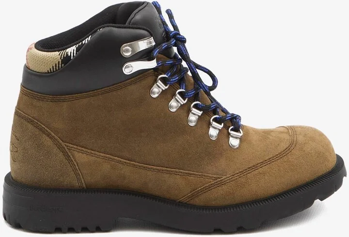 Moor Suede Lace-Up Hiking Boots