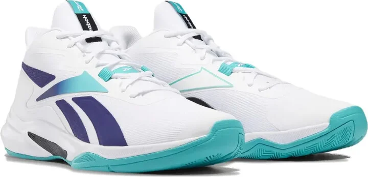 More Buckets "White/Light Blue" sneakers - Image 2