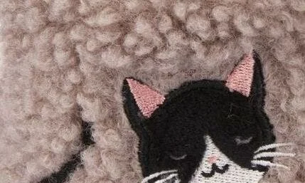 More Kittens Meow Faux Shearling Memory Foam Slipper - Image 2