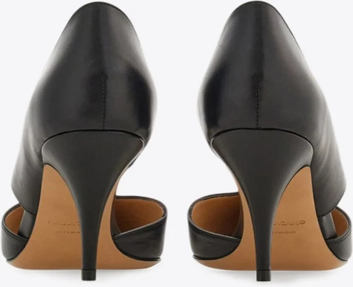 Moreen 70 Gancini Leather Pumps - Image 2