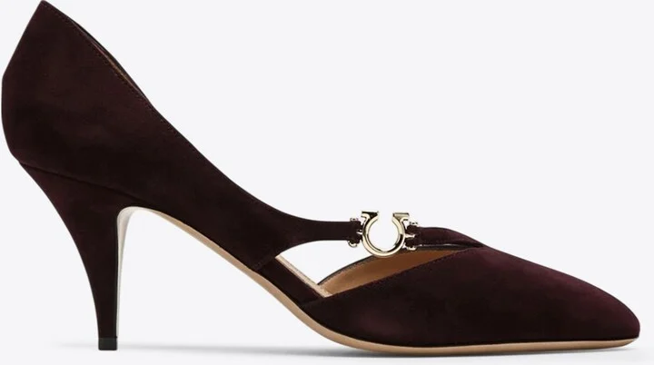 Moreen 70 Suede D'Orsay Pumps