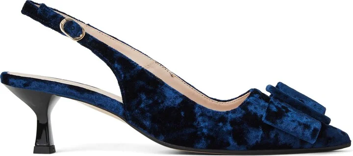 Morena Pointed Toe Kitten Heel Pump - Image 2