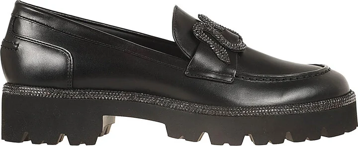 Black Calf Jet Hematite Strass
