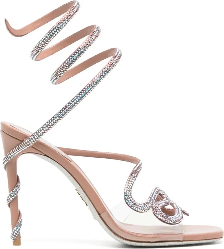 Morgana 100mm rhinestone-embellished sandals