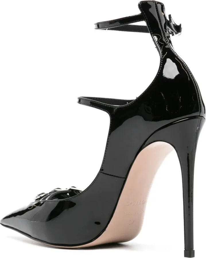 Morgana 120mm leather pumps - Image 3