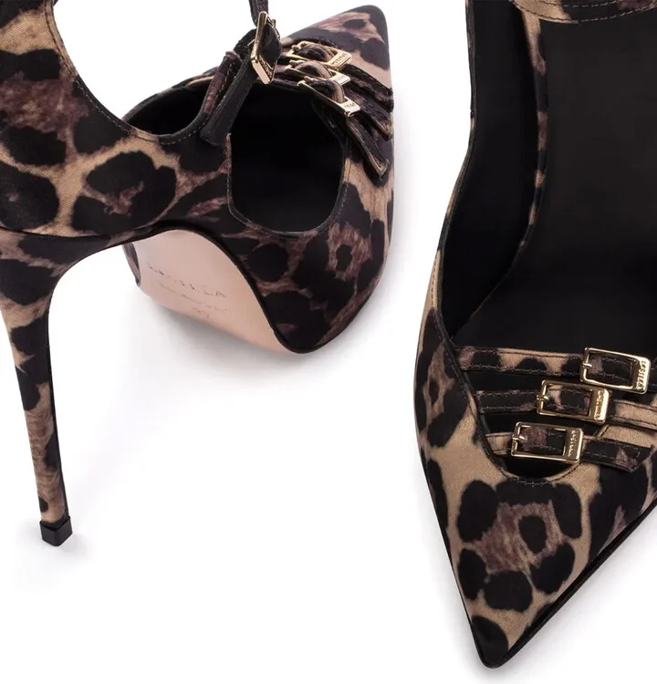 Morgana 120mm leopard-print pumps - Image 4