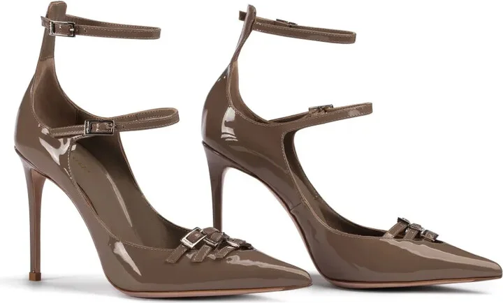 Morgana 120mm patent-leather pumps - Image 2