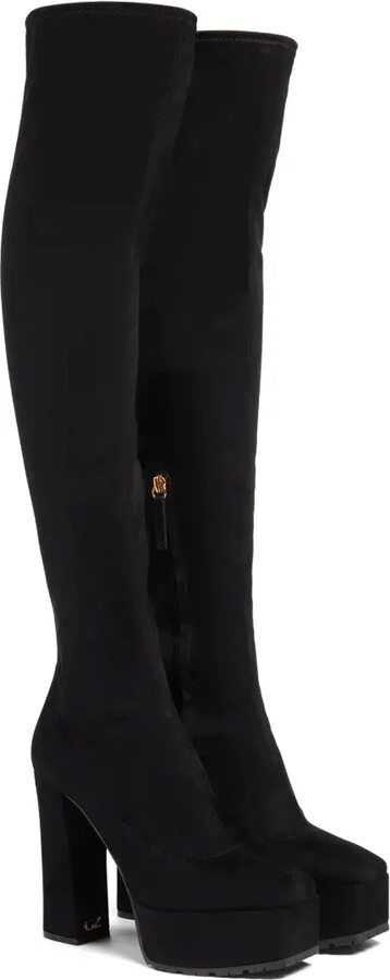 Morgana 120mm suede boots - Image 2