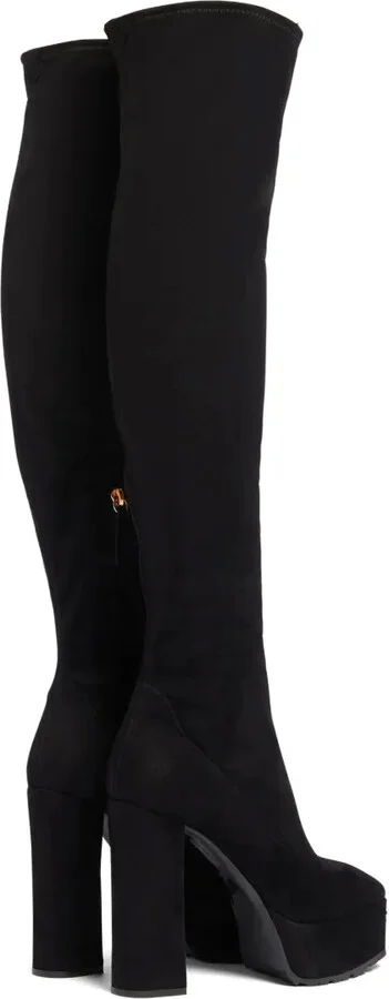 Morgana 120mm suede boots - Image 3