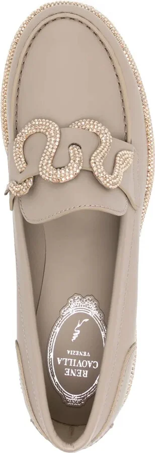 Morgana 40mm leather loafers - Image 4