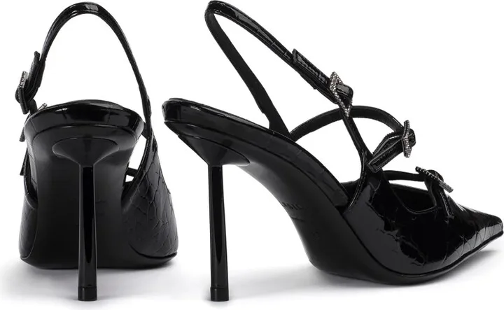 Morgana 80mm leather pumps - Image 3